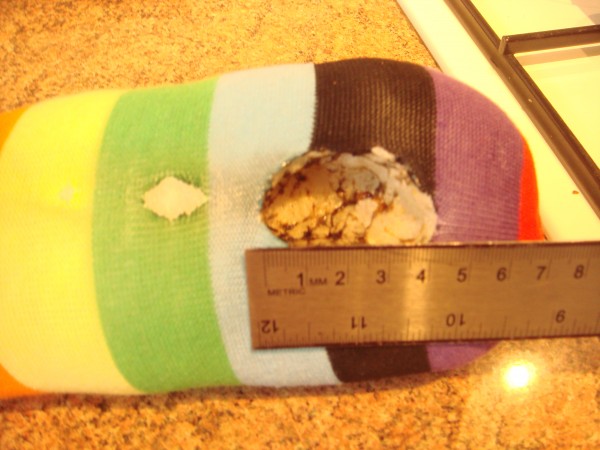 Unwashed High Cotton Blend Sock 2