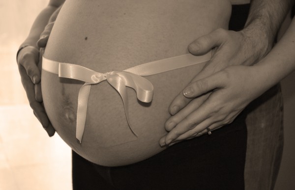 Erica's bump 032 sepia